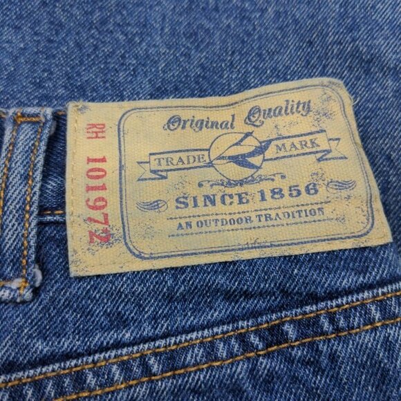 Redhead Men's Straight Leg Jeans Size 42 X 30 Flannel Lined Medium Wash - Picture 5 of 7